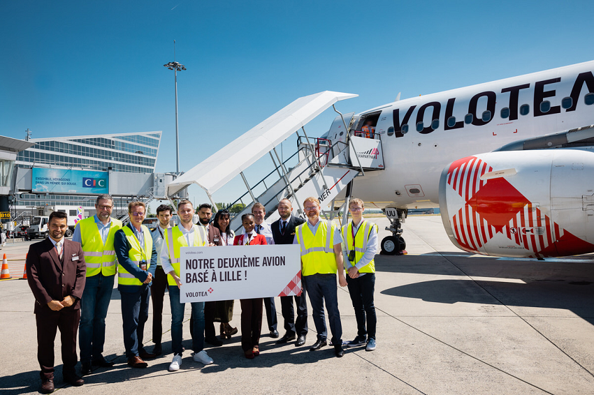 Volotea inaugure sept nouvelles lignes à Lille Pagtour